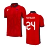 Kumbulla #24 Fotbalové Dresy Albánie Mistrovství Evropy 2024 Domácí Dres Mužské