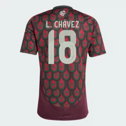 L. Chavez #18 Fotbalové Dresy Mexiko Copa America 2024 Domácí Dres Mužské