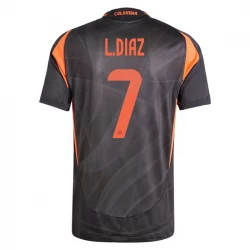 L. Diaz #7 Fotbalové Dresy Kolumbie Copa America 2024 Venkovní Dres Mužské