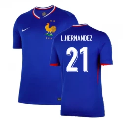 L. Hernandez #21 Fotbalové Dresy Francie Mistrovství Evropy 2024 Domácí Dres Mužské