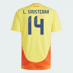 L. Sinisterra #14 Fotbalové Dresy Kolumbie Copa America 2024 Domácí Dres Mužské