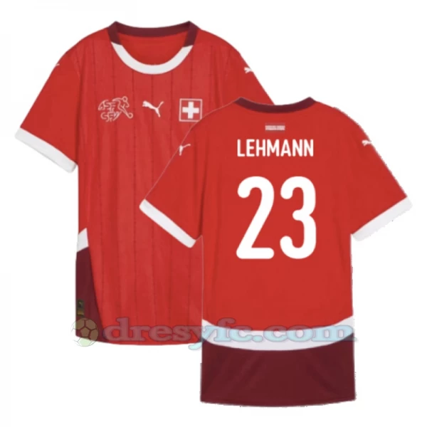 Lehmann #23 Fotbalové Dresy Švýcarsko Mistrovství Evropy 2024 Domácí Dres Mužské