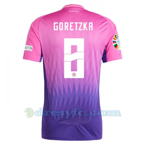 Leon Goretzka #8 Fotbalové Dresy Německo Mistrovství Evropy 2024 Venkovní Dres Mužské