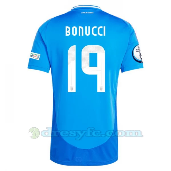 Leonardo Bonucci #19 Fotbalové Dresy Itálie Mistrovství Evropy 2024 Domácí Dres Mužské