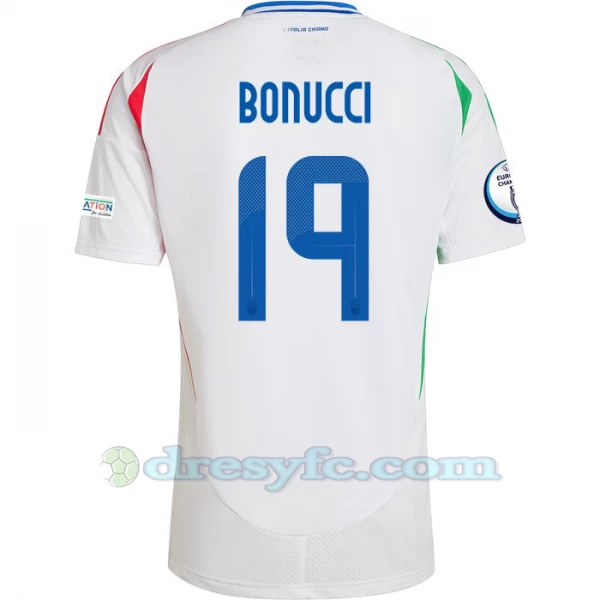 Leonardo Bonucci #19 Fotbalové Dresy Itálie Mistrovství Evropy 2024 Venkovní Dres Mužské