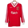 Liverpool FC Retro Dres 1995-96 Domácí Mužské Dlouhý Rukáv