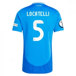 Locatelli #5 Fotbalové Dresy Itálie Mistrovství Evropy 2024 Domácí Dres Mužské