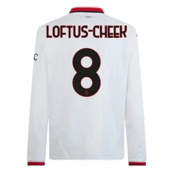 Loftus-Cheek #8 Fotbalové Dresy AC Milan 2024-25 Venkovní Dres Mužské Dlouhý Rukáv