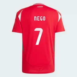 Loic Nego #7 Fotbalové Dresy Maďarsko Mistrovství Evropy 2024 Domácí Dres Mužské