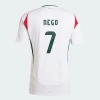 Loic Nego #7 Fotbalové Dresy Maďarsko Mistrovství Evropy 2024 Venkovní Dres Mužské