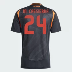 M. Cassierra #24 Fotbalové Dresy Kolumbie Copa America 2024 Venkovní Dres Mužské