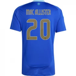 Mac Allister #20 Fotbalové Dresy Argentina Copa America 2024 Venkovní Dres Mužské