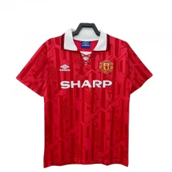 Manchester United Retro Dres 1992-94 Domácí Mužské