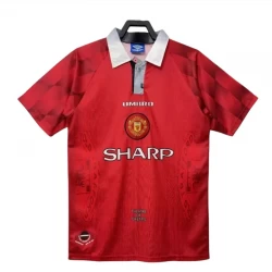 Manchester United Retro Dres 1996-97 Domácí Mužské