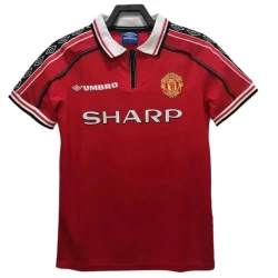 Manchester United Retro Dres 1998-99 Domácí Mužské