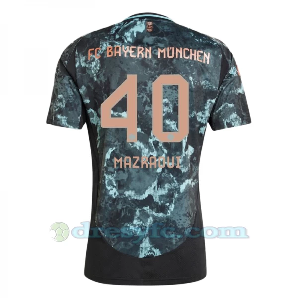 Mazraoui #40 Fotbalové Dresy FC Bayern München 2024-25 Venkovní Dres Mužské