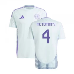 McTominay #4 Fotbalové Dresy Skotsko Mistrovství Evropy 2024 Venkovní Dres Mužské