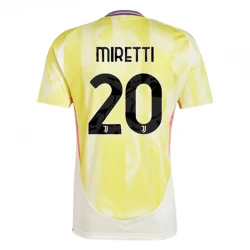 Miretti #20 Fotbalové Dresy Juventus FC 2024-25 Venkovní Dres Mužské