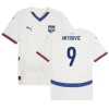 Mitrovic #9 Fotbalové Dresy Srbsko Mistrovství Evropy 2024 Venkovní Dres Mužské