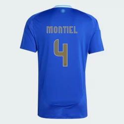 Montiel #4 Fotbalové Dresy Argentina Copa America 2024 Venkovní Dres Mužské