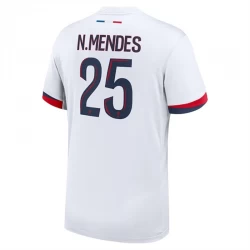 N.Mendes #25 Fotbalové Dresy Paris Saint-Germain PSG 2024-25 Venkovní Dres Mužské