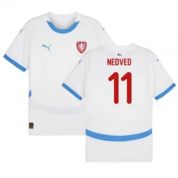 Nedved #11 Fotbalové Dresy Česká Republika Mistrovství Evropy 2024 Venkovní Dres Mužské