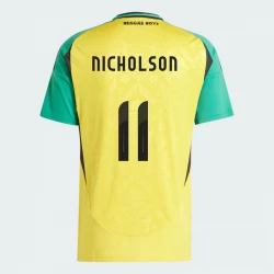 Nicholson #11 Fotbalové Dresy Jamajka Copa America 2024 Domácí Dres Mužské