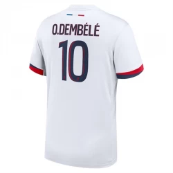 O.Dembele #10 Fotbalové Dresy Paris Saint-Germain PSG 2024-25 Venkovní Dres Mužské