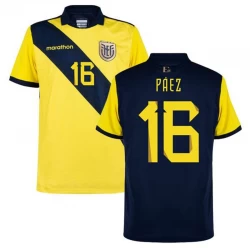 Paez #16 Fotbalové Dresy Ekvádor Copa America 2024 Domácí Dres Mužské