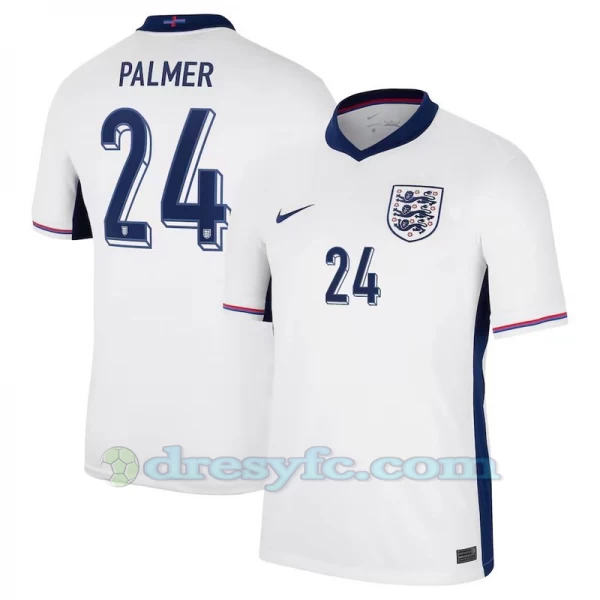Palmer #24 Fotbalové Dresy Anglie Mistrovství Evropy 2024 Domácí Dres Mužské