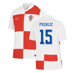 Pasalic #15 Fotbalové Dresy Chorvatsko Mistrovství Evropy 2024 Domácí Dres Mužské