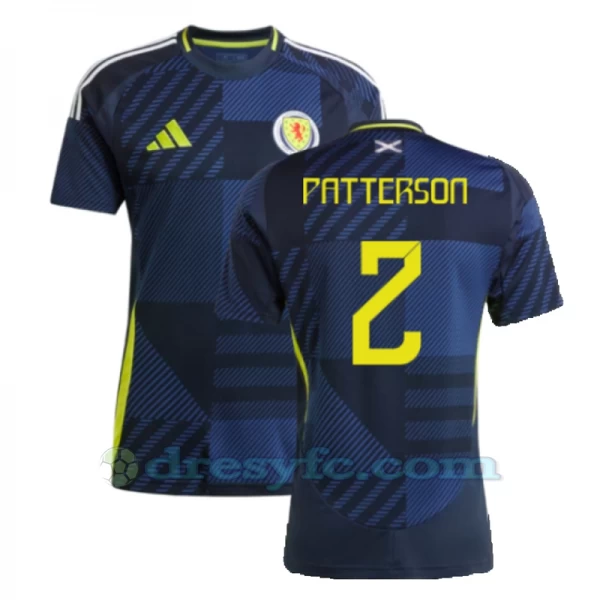 Patterson #2 Fotbalové Dresy Skotsko Mistrovství Evropy 2024 Domácí Dres Mužské