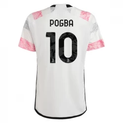 Paul Pogba #10 Fotbalové Dresy Juventus FC 2023-24 Venkovní Dres Mužské