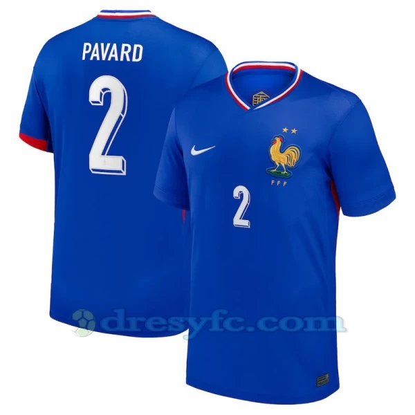 Pavard #2 Fotbalové Dresy Francie Mistrovství Evropy 2024 Domácí Dres Mužské