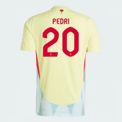 Pedri #20 Fotbalové Dresy Španělsko Mistrovství Evropy 2024 Venkovní Dres Mužské