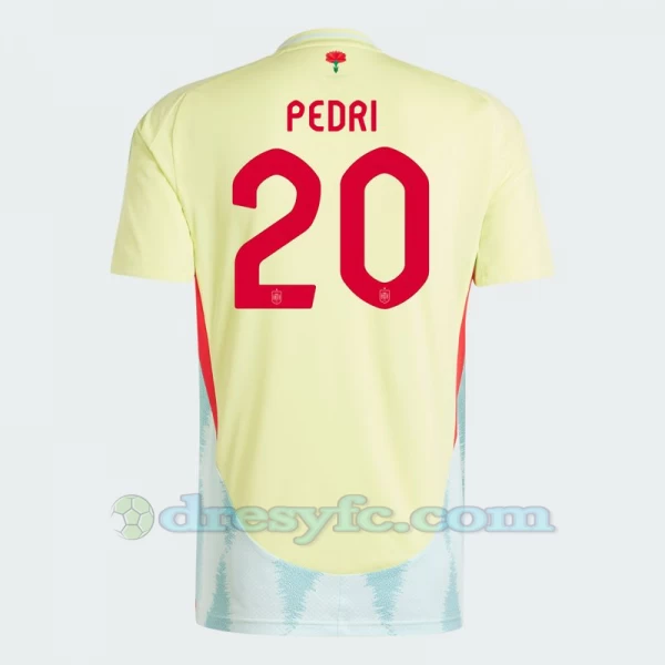 Pedri #20 Fotbalové Dresy Španělsko Mistrovství Evropy 2024 Venkovní Dres Mužské