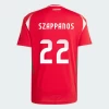 Peter Szappanos #17 Fotbalové Dresy Maďarsko Mistrovství Evropy 2024 Domácí Dres Mužské