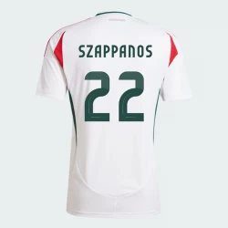 Peter Szappanos #17 Fotbalové Dresy Maďarsko Mistrovství Evropy 2024 Venkovní Dres Mužské