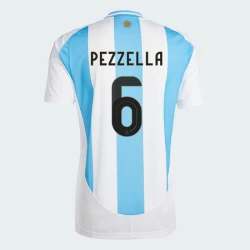 Pezzella #6 Fotbalové Dresy Argentina Copa America 2024 Domácí Dres Mužské