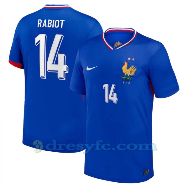Rabiot #14 Fotbalové Dresy Francie Mistrovství Evropy 2024 Domácí Dres Mužské