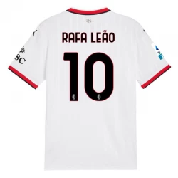 Rafa Leao #10 Fotbalové Dresy AC Milan 2024-25 Venkovní Dres Mužské