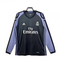 Real Madrid Retro Dres 2016-17 Alternativní Mužské Dlouhý Rukáv