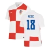 Rebic #18 Fotbalové Dresy Chorvatsko Mistrovství Evropy 2024 Domácí Dres Mužské