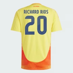 Richard Rios #20 Fotbalové Dresy Kolumbie Copa America 2024 Domácí Dres Mužské