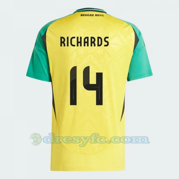 Richards #14 Fotbalové Dresy Jamajka Copa America 2024 Domácí Dres Mužské