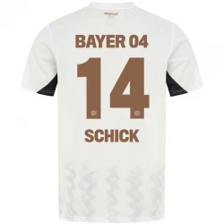 Schick #14 Fotbalové Dresy Bayer 04 Leverkusen 2024-25 Venkovní Dres Mužské