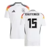 Schlotterbeck #15 Fotbalové Dresy Německo Mistrovství Evropy 2024 Domácí Dres Mužské