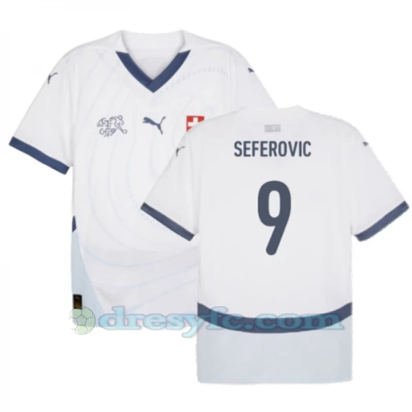 Seferovic #9 Fotbalové Dresy Švýcarsko Mistrovství Evropy 2024 Venkovní Dres Mužské