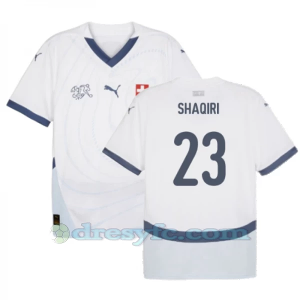 Shaqiri #23 Fotbalové Dresy Švýcarsko Mistrovství Evropy 2024 Venkovní Dres Mužské