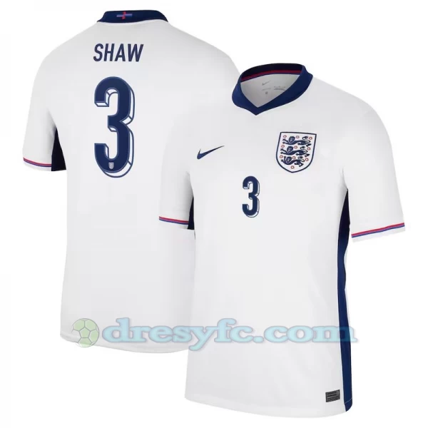 Shaw #3 Fotbalové Dresy Anglie Mistrovství Evropy 2024 Domácí Dres Mužské